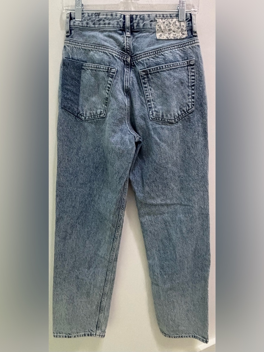 AG Adriano Goldschmied Blue Clove Patch Relaxed Vintage Straight Jeans - Picture 3 of 8